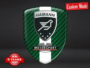 Hamann Emblemi Auto su Misura Max Resistenti Pro